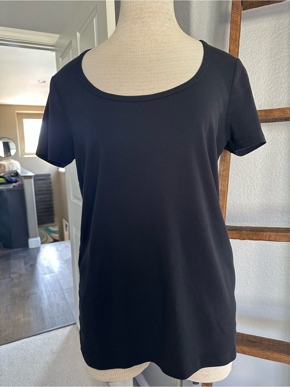 Caslon (Nordstrom) black short sleeve tee, size XL
